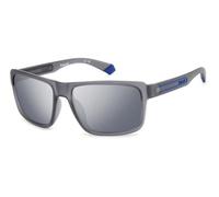Polaroid Hombre PLD 2158/S RIW/EX Gafas de sol Policarbonato Gris Gris Geométrico Polarizado Espejo
