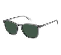 Polaroid Hombre PLD 4139/S KB7/UC Gafas de sol Plástico Gris Verde Cuadrada Polarizado