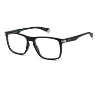 Polaroid Hombre PLD D447 08A Monturas ópticas Plástico Negro/Gris Cuadrada