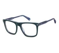 Polaroid Hombre PLD D506 PJP Monturas ópticas Plástico Azul Cuadrada