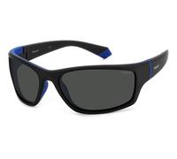 Polaroid Hombre Polaroid PLD 2135/S D51/M9 Gafas de sol Plástico Negro / Azul Gris Cuadrada Polarizado