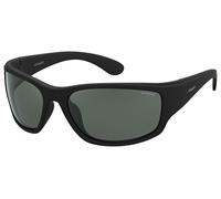 Polaroid Gafas de sol PLD 7005/S RC YYV 63 Negro (Black Rubber/Green Pz) Cuadradas Hombre