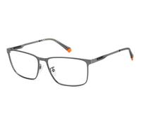 Polaroid Hombre Polaroid PLD D494/G R80 Monturas ópticas Metal Rutenio oscuro opaco Cuadrada
