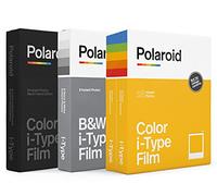 Polaroid I-Type Film Variety Pack - I-Type Color, B&W, Marco Negro (32 Fotos) (6182)