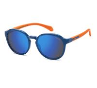 Polaroid Junior Polaroid PLD 8078/S PJP/5X Gafas de sol policarbonato Azul Azul Pantos Polarizado reflejado