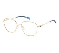 Polaroid Junior Polaroid PLD D838 J5G Monturas ópticas Metal Oro Cuadrada Normal