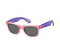 Polaroid P0115 Y2 IUB Gafas de Sol, Morado (Violet Pink Fluo/Grey Polarized), 46 Unisex niños