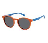 Polaroid KIDS SUNGLASSES FRAMES PLD 8061/S ORANGE 46/18/130 UNISEX NIÑOS