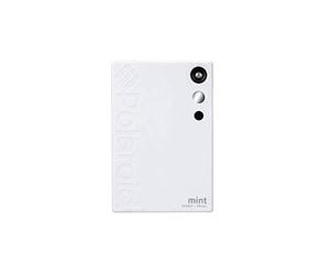 Polaroid Mint Cámara Digital de impresión instantánea con tecnología ZINK sin Tinta (Blanco) Impresiones en Papel fotográfico Zink 2x3 con Base Adhesiva
