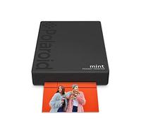 Polaroid Mint Impresora de bolsillo con Tecnología Zink Zero Ink papel adhesivo 5 x 7.6 cm - Bluetooth para Android y iOS (Negro)