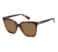 Polaroid Mujer PLD 4155/S/X 086/SP Gafas de sol Plástico la Habana Marrón Cuadrada Polarizado