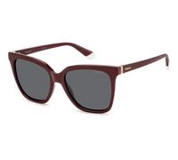 Polaroid Mujer PLD 4155/S/X LHF/M9 Gafas de sol Plástico Burdeos Gris Cuadrada Polarizado
