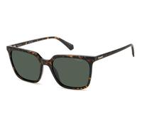 Polaroid Mujer PLD 4163/S 086/UC Gafas de sol Policarbonato la Habana Verde Cuadrada Polarizado