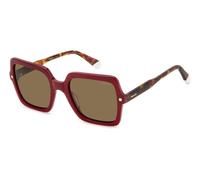 Polaroid Mujer PLD 4165/S/X LHF/SP Gafas de sol Acetato Burdeos Marrón Cuadrada Polarizado
