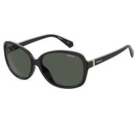 Polaroid Pld 4098/s, Gafas, Mujer, Negro (807/M9 BLACK), 58