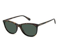 Polaroid Mujer Polaroid PLD 4161/S 086/UC Gafas de sol Policarbonato la Habana Verde Cat Eye Polarizado
