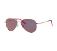 Polaroid PLD 8015/N AI J5G Gafas de Sol, Dorado (Gold/Grey Pink Grey Speckled Pz), 52 Unisex Niños