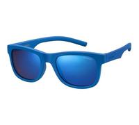 Polaroid Niños PLD 8020/S ZDI/JY Gafas de sol Plástico Azul Cuadrada Polarizado