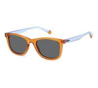 Polaroid Niños PLD 8060/S L7Q/M9 Gafas de sol Plástico Naranja Gris Cuadrada Polarizado