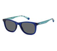 Polaroid Niños Polaroid PLD 8060/S PJP/M9 Gafas de sol Plástico Azul Gris Cuadrada Polarizado