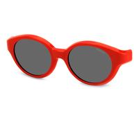 Polaroid Niños Polaroid PLD K007 CL-ON L7Q/M9 Clip-ons Plástico Naranja Gris Redonda Polarizado