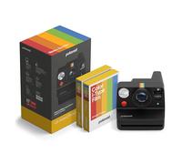 Polaroid - Now+ Gen 3 - Cámara instantánea con conexión Bluetooth - Paquete de cámara + película en Color (16 Fotos) Negro (6562)