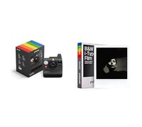 Polaroid - Now Gen3 - Fotocamera istantánea + Black and White Film 8 películas - Negro, Cámara Instantanea + Films Blanco y Negro (8 Hojas)