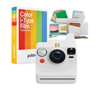 Polaroid Now Plus Generation 3 - Paquete de cámara instantánea (blanco)