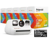 Polaroid Originals Bundle Go cámara instantánea con 5 paquetes dobles (80 impresiones) de película de color y paño de microfibra