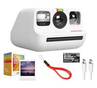 Polaroid Originals Bundle Go Instant Camera con doble paquete de película de color y paño de microfibra