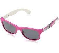 Polaroid P0300 Y2 TCS Gafas de Sol, Rosa (Pink Camuouflage Fuchsia/Grey Polarized), 43 Unisex Niños