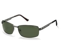 Polaroid P4416 RC A3X Gafas de Sol, Gris (Dark Gun/Green Pz), 63 para Hombre