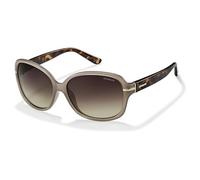 Polaroid P8419 LA 10A Gafas de Sol, Beige (Beige/Brown Faded Polarized), 58 para Mujer