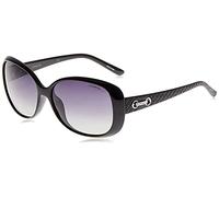 Polaroid P8430 IX KIH, Gafas de Sol, Mujer, Negro (Black/Grey Faded Polarized), 58