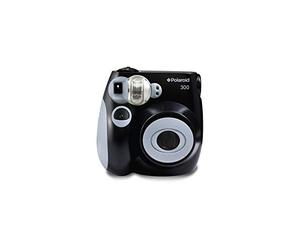 Polaroid PIC-300 - Cámara de película instantánea, Color Negro