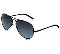 Polaroid PLD 1017/S WJ 003, Gafas de sol, Unisex adulto, Negro (Matt Black/Grey Sf Pz), 58