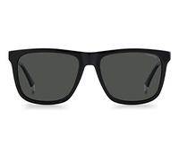 Polaroid PLD 2102/s/x Gafas de Sol, 807/M9 Black, 55 Hombre