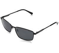 Polaroid Hombre PLD 2137/G/S/X 807/M9 Gafas de sol Acero Negro Gris Cuadrada Polarizado