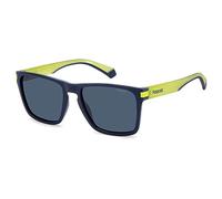 Polaroid Unisex Polaroid PLD 2139/S FLL/C3 Gafas de sol Plástico Azul opaco Azul Cuadrada Polarizado