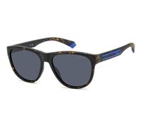 POLAROID PLD 2156/S Gafas de Sol, Matte Brown Havana, 56 Unisex Adulto