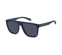 Polaroid PLD 2162/S Gafas, Matte Blue, 58/17/140 para Hombre