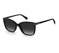 Polaroid Mujer Polaroid PLD 4108/S 807/WJ Gafas de sol Eco-poliame Negro Gris Cuadrada Polarizado Sombreado