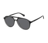 Polaroid pld 4162/s gafas de sol, black crystal, 56 unisex adulto