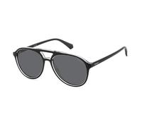 POLAROID PLD 4162/S Gafas de Sol, Black Crystal, 56 Unisex Adulto