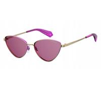 Polaroid Gafas de sol PLD 6071/S/X S9E/0F – acero, 56/17/140, Gold violet gold – Mujer