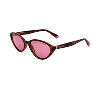 Polaroid PLD 6109/s Sunglasses, 0T4/0F Havana Pink, 53 Womens