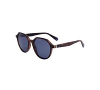 Polaroid PLD 6111/s Sunglasses, IPR/C3 Havana Blue, 51 Unisex-Adult