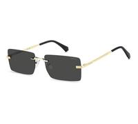 POLAROID PLD 6245/S GOLD GREY 58
