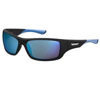Polaroid PLD 7013/s Gafas de Sol, Negro (EL9/5X BLK TURQUOIS), 63 para Hombre