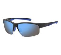 POLAROID PLD 7018/N/S Gafas de Sol, Matte Black Blue, 68 para Hombre